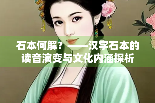 石本何解？——汉字石本的读音演变与文化内涵探析