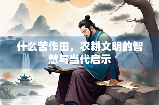 什么苦作田，农耕文明的智慧与当代启示
