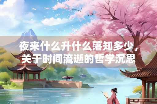夜来什么升什么落知多少，关于时间流逝的哲学沉思