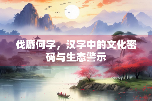 伐麝何字，汉字中的文化密码与生态警示