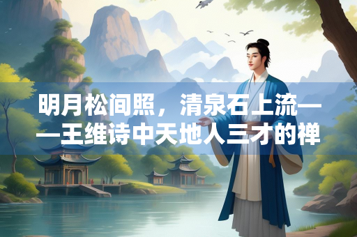 明月松间照，清泉石上流——王维诗中天地人三才的禅意交响