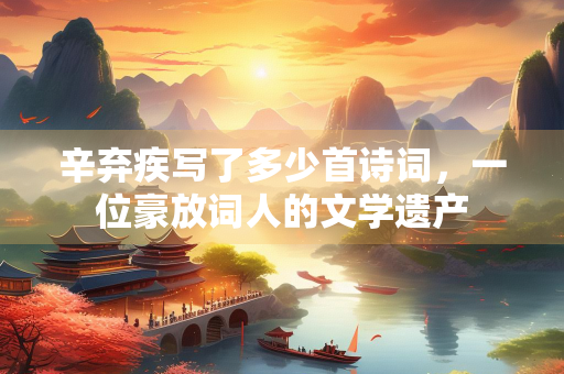 辛弃疾写了多少首诗词，一位豪放词人的文学遗产