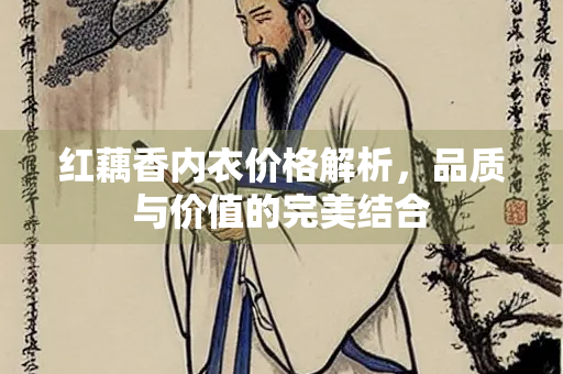 红藕香内衣价格解析，品质与价值的完美结合