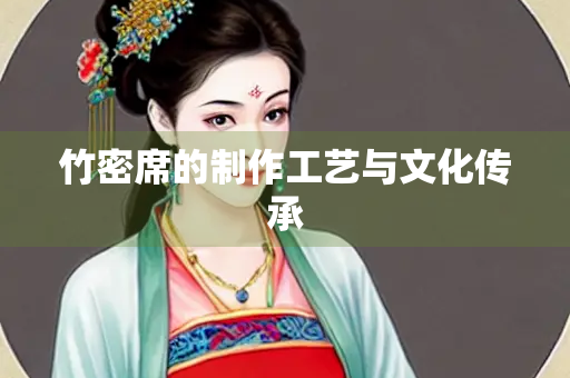竹密席的制作工艺与文化传承