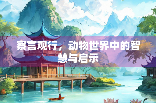 察言观行，动物世界中的智慧与启示