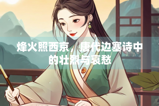 烽火照西京，唐代边塞诗中的壮烈与哀愁