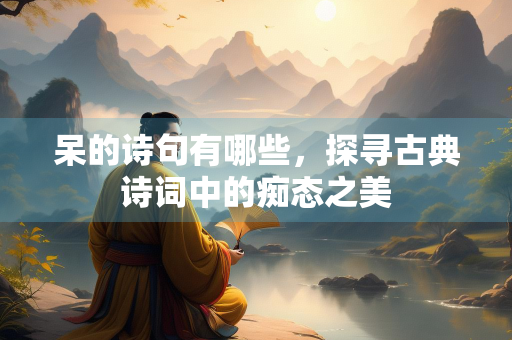 呆的诗句有哪些，探寻古典诗词中的痴态之美