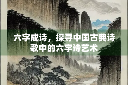 六字成诗，探寻中国古典诗歌中的六字诗艺术