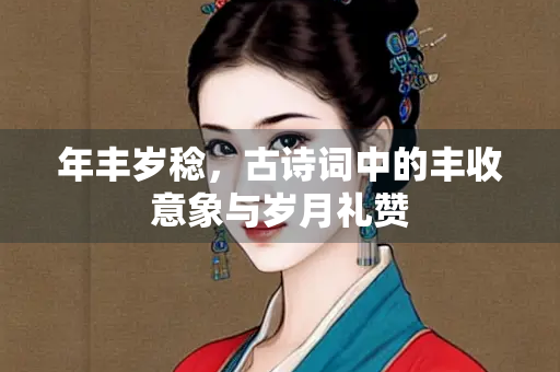 年丰岁稔，古诗词中的丰收意象与岁月礼赞