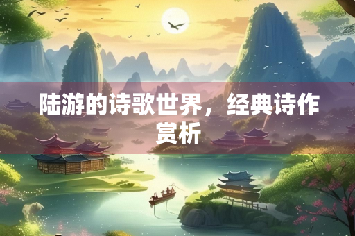 陆游的诗歌世界，经典诗作赏析