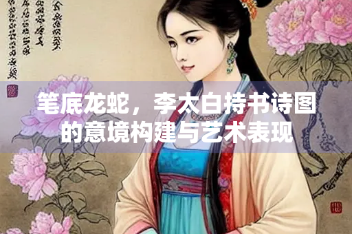 笔底龙蛇，李太白持书诗图的意境构建与艺术表现