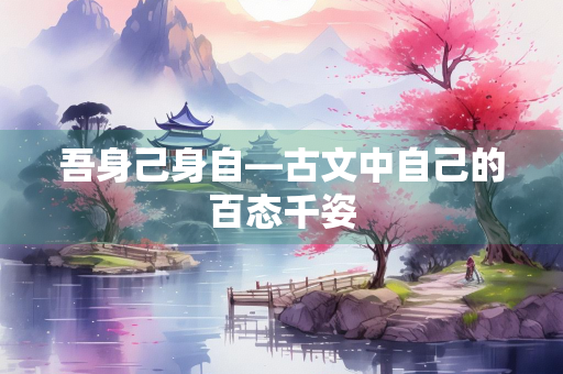 吾身己身自—古文中自己的百态千姿