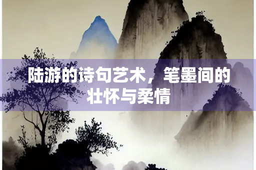 陆游的诗句艺术，笔墨间的壮怀与柔情