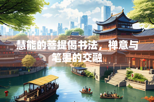 慧能的菩提偈书法，禅意与笔墨的交融
