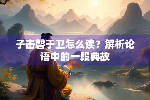 子击磬于卫怎么读？解析论语中的一段典故