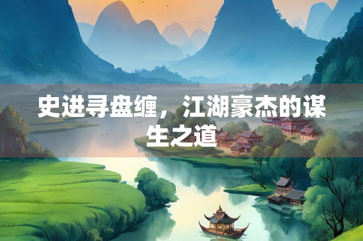 史进寻盘缠，江湖豪杰的谋生之道