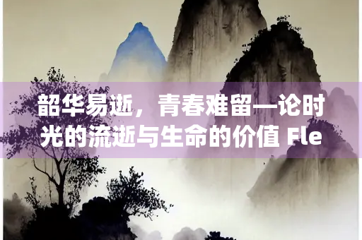 韶华易逝，青春难留—论时光的流逝与生命的价值 Fleeting Youth:The Passage of Time and the Value of Life