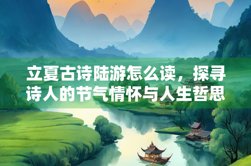 立夏古诗陆游怎么读，探寻诗人的节气情怀与人生哲思