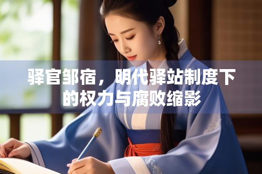 驿官邹宿，明代驿站制度下的权力与腐败缩影