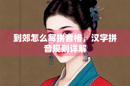 到郊怎么写拼音格，汉字拼音规则详解