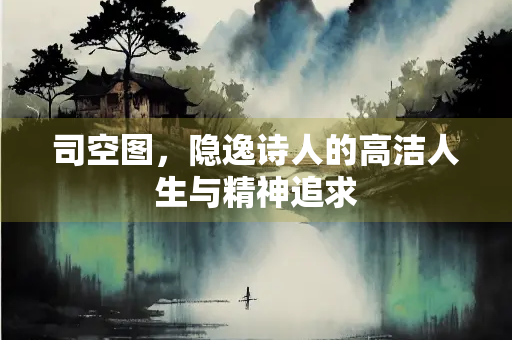司空图，隐逸诗人的高洁人生与精神追求