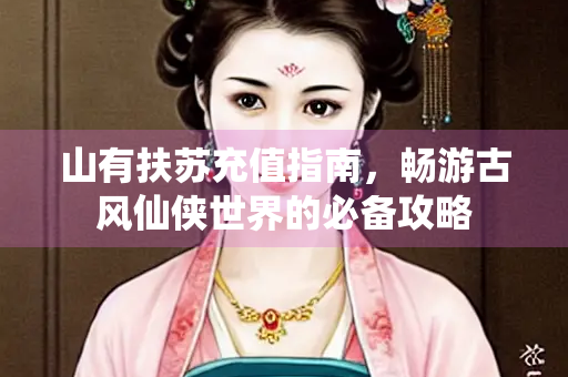 山有扶苏充值指南，畅游古风仙侠世界的必备攻略