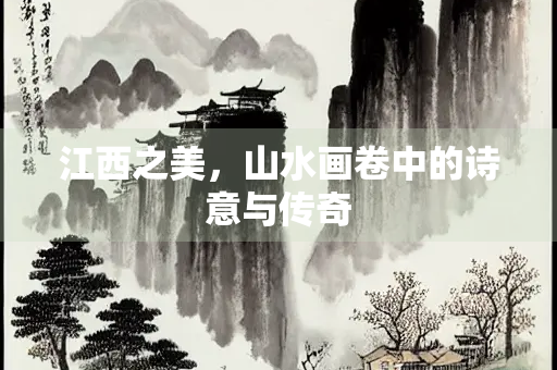 江西之美，山水画卷中的诗意与传奇