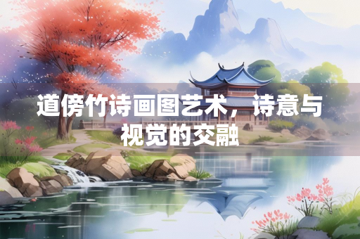 道傍竹诗画图艺术，诗意与视觉的交融