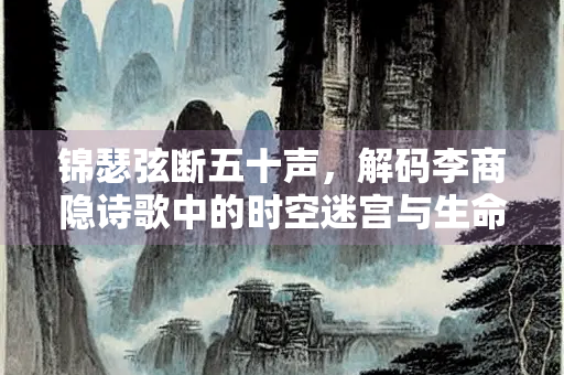 锦瑟弦断五十声，解码李商隐诗歌中的时空迷宫与生命密码