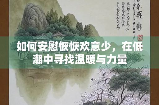如何安慰恹恹欢意少，在低潮中寻找温暖与力量
