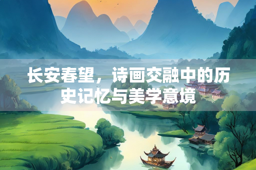 长安春望，诗画交融中的历史记忆与美学意境