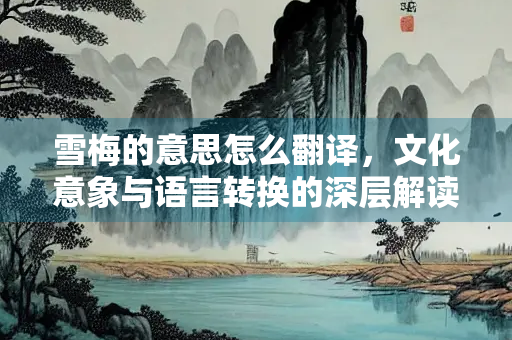 雪梅的意思怎么翻译，文化意象与语言转换的深层解读