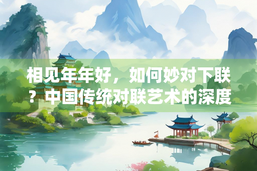 相见年年好，如何妙对下联？中国传统对联艺术的深度解析