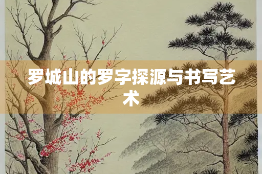 罗城山的罗字探源与书写艺术