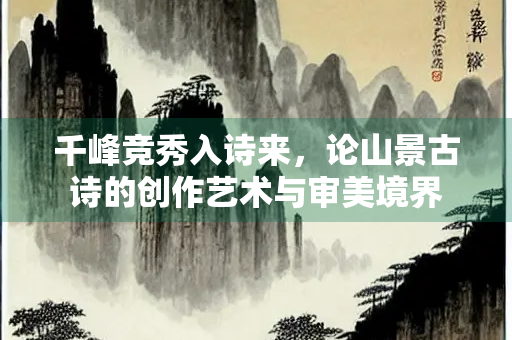 千峰竞秀入诗来，论山景古诗的创作艺术与审美境界
