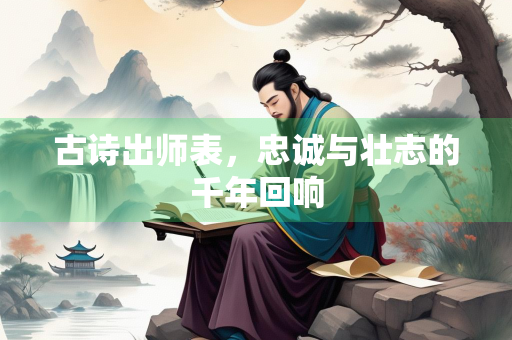 古诗出师表，忠诚与壮志的千年回响