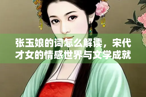 张玉娘的词怎么解读，宋代才女的情感世界与文学成就