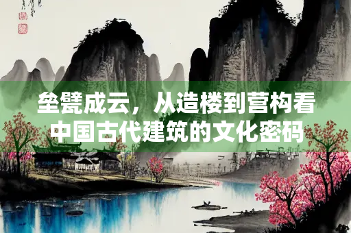 垒甓成云，从造楼到营构看中国古代建筑的文化密码