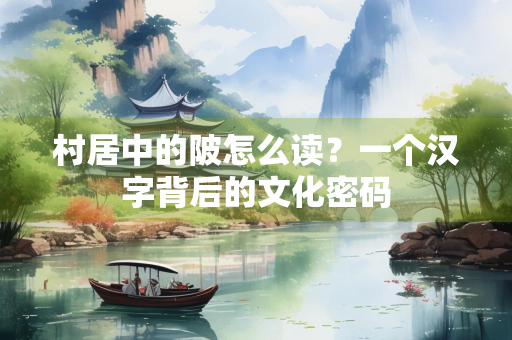 村居中的陂怎么读？一个汉字背后的文化密码
