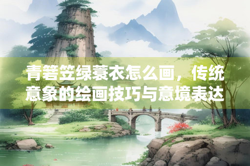 青箬笠绿蓑衣怎么画，传统意象的绘画技巧与意境表达