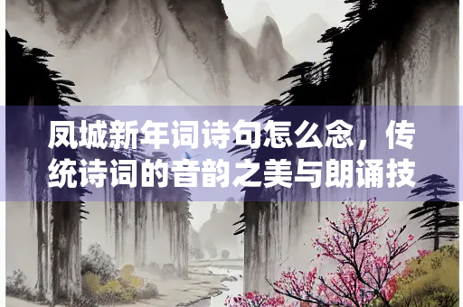 凤城新年词诗句怎么念，传统诗词的音韵之美与朗诵技巧