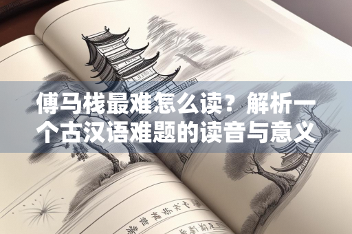 傅马栈最难怎么读？解析一个古汉语难题的读音与意义