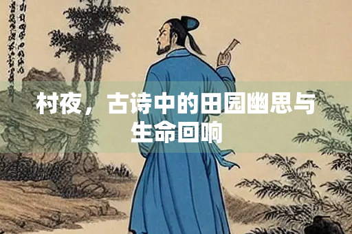 村夜，古诗中的田园幽思与生命回响