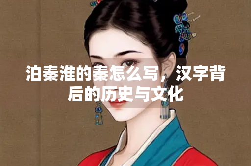 泊秦淮的秦怎么写，汉字背后的历史与文化