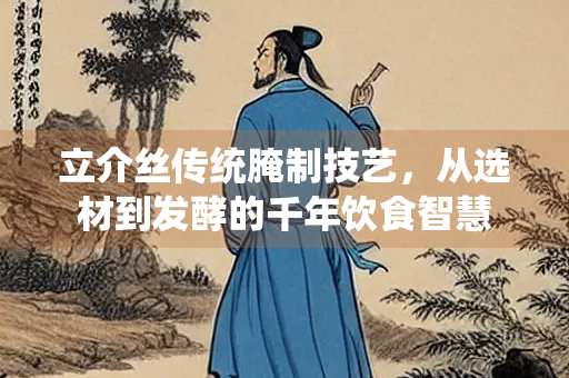 立介丝传统腌制技艺，从选材到发酵的千年饮食智慧