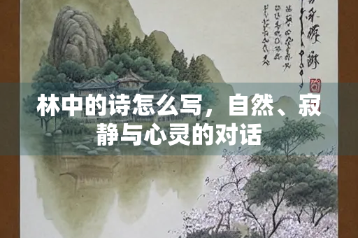 林中的诗怎么写，自然、寂静与心灵的对话