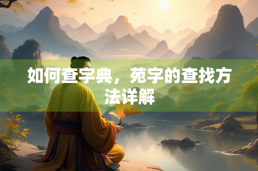 如何查字典，苑字的查找方法详解
