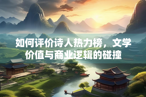 如何评价诗人热力榜，文学价值与商业逻辑的碰撞