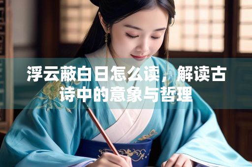浮云蔽白日怎么读，解读古诗中的意象与哲理