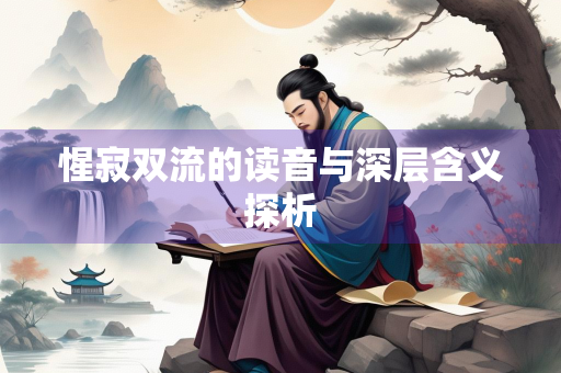 惺寂双流的读音与深层含义探析